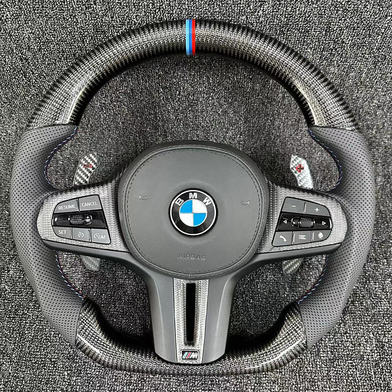 Volant BMW M Performance Carbone | Série 1 2 3 4 5 8 X3 X4 X5 X6 X7 (2019+)